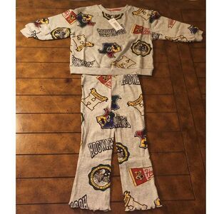 Harry Potter Hogwarts Kids Pajama Set NWT Size 4T